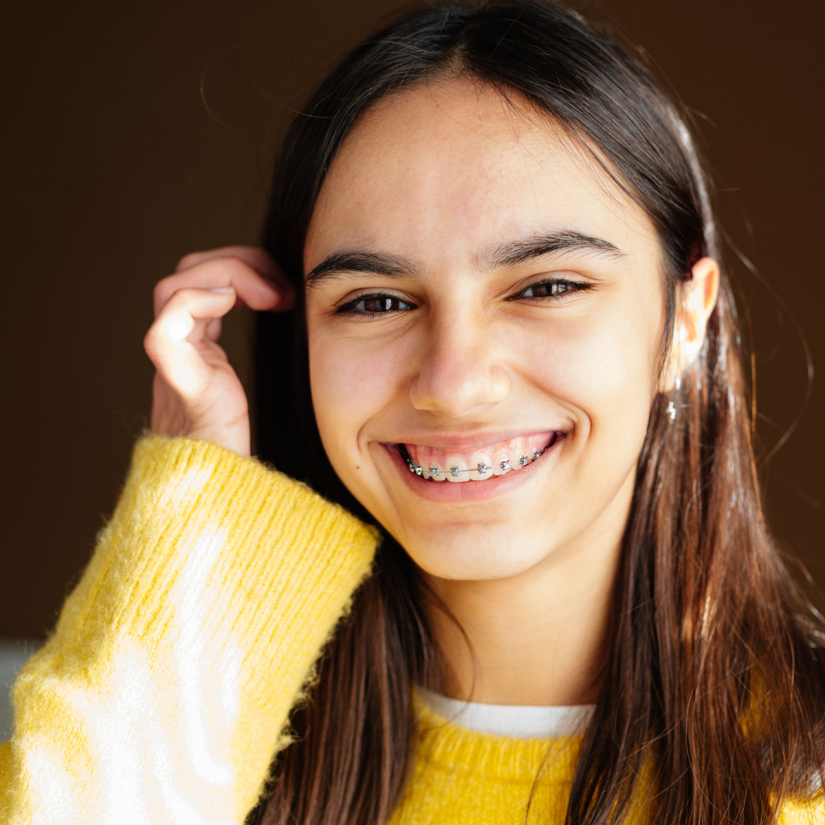 Perfect smile from Houston dental braces