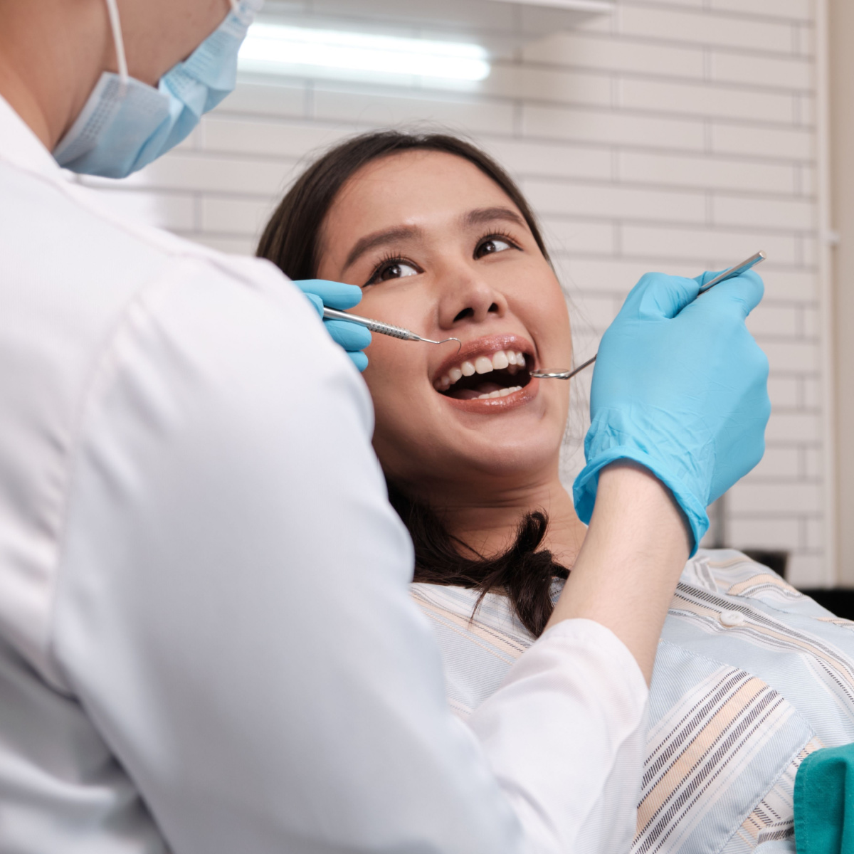 A regular appointment with your Houston dentist can help catch early signs of tooth decay.